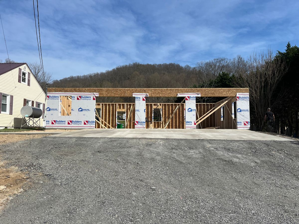 New Construction for CM Construction in Erwin, TN