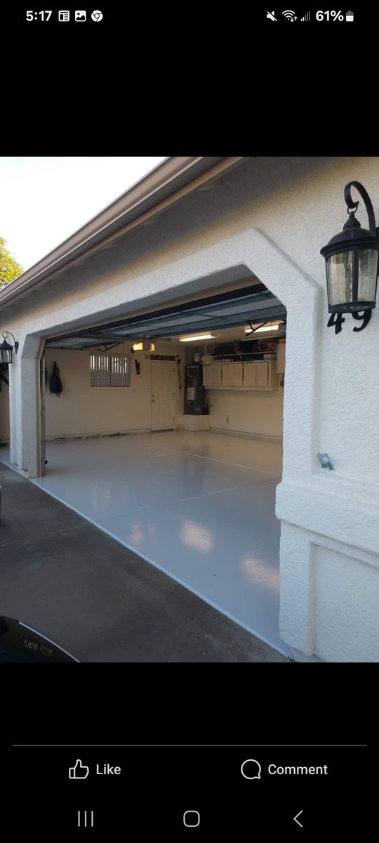 Epoxy Floors for Wise Choice Professional Painting LLC in Prescott Valley, AZ