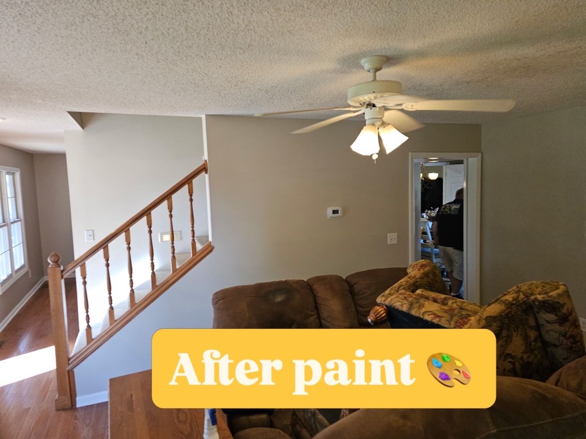 Interior Painting for DB Pro Painting in Telford, TN