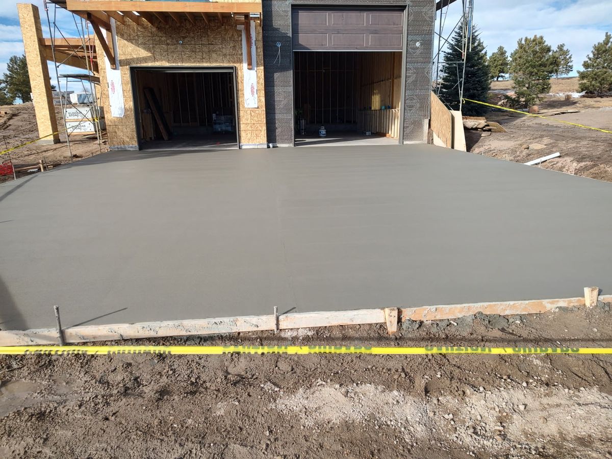 Driveway Construction for J and Son Colorado Concrete LLC in Colorado Springs, CO