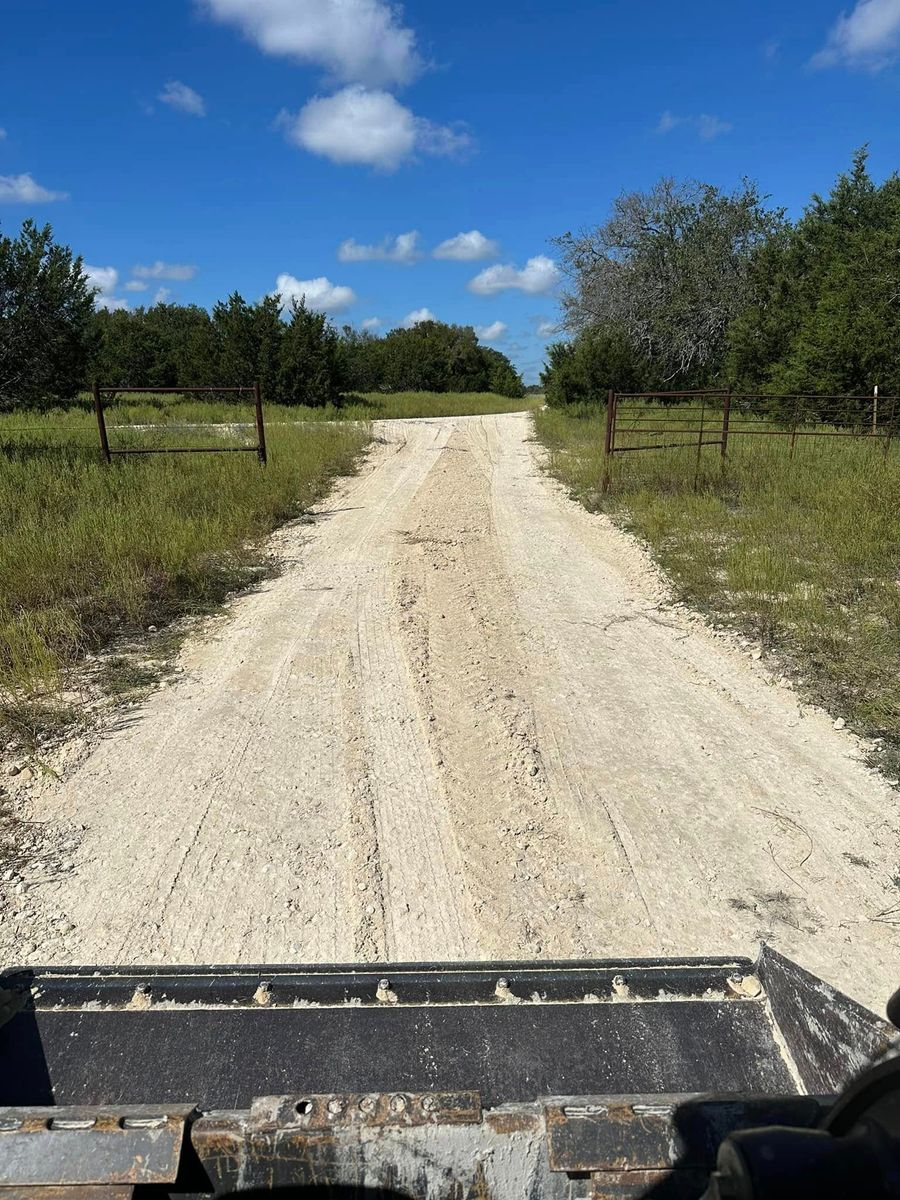 Dirt work and excavation- culverts, house pads, roads, etc. for CrossCut in Kempner, TX