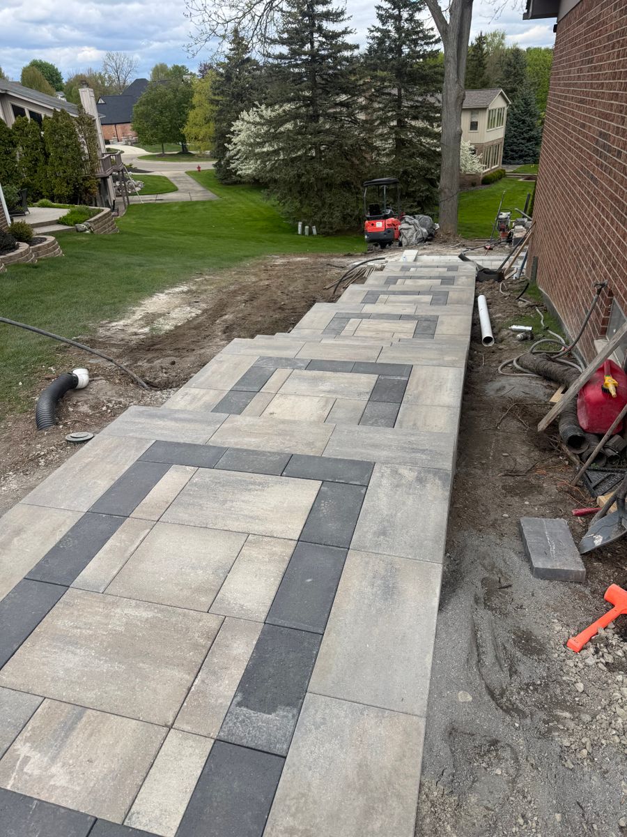 Pavers for JA Landscaping in Washington, MI