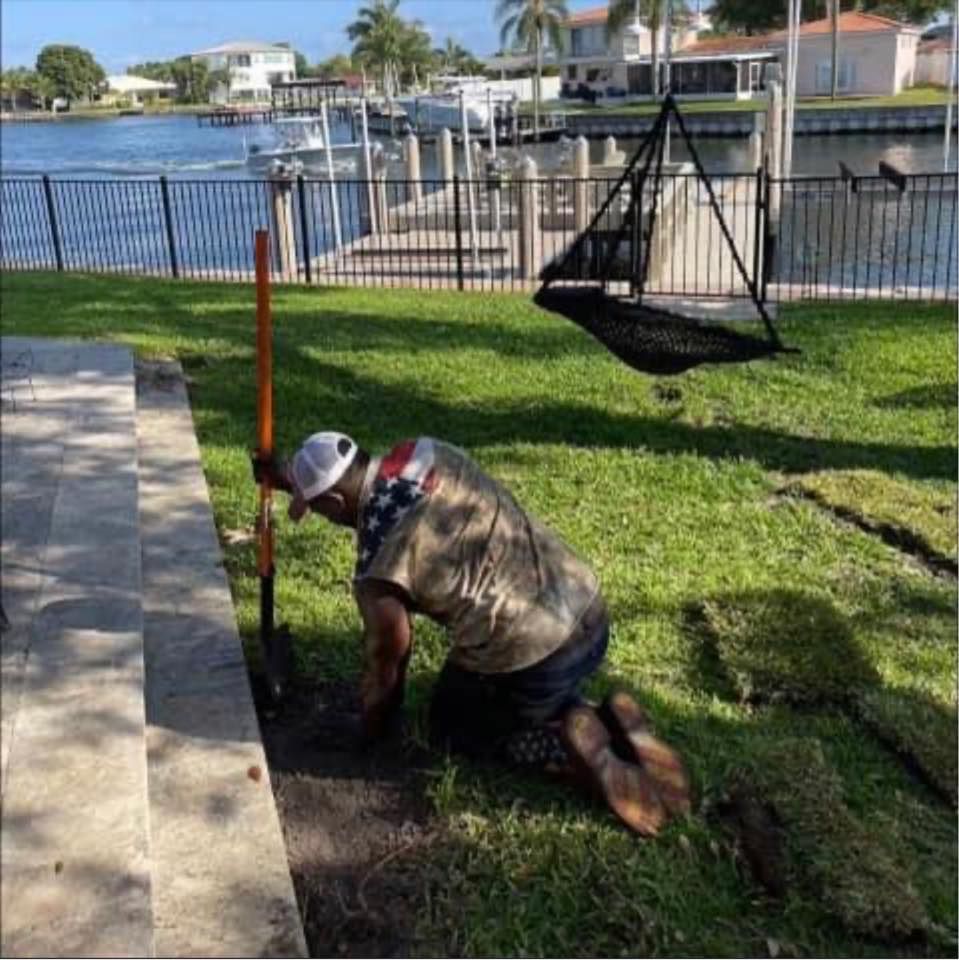 Sod Installs for Team Tolson Landscape in Tampa Bay, FL