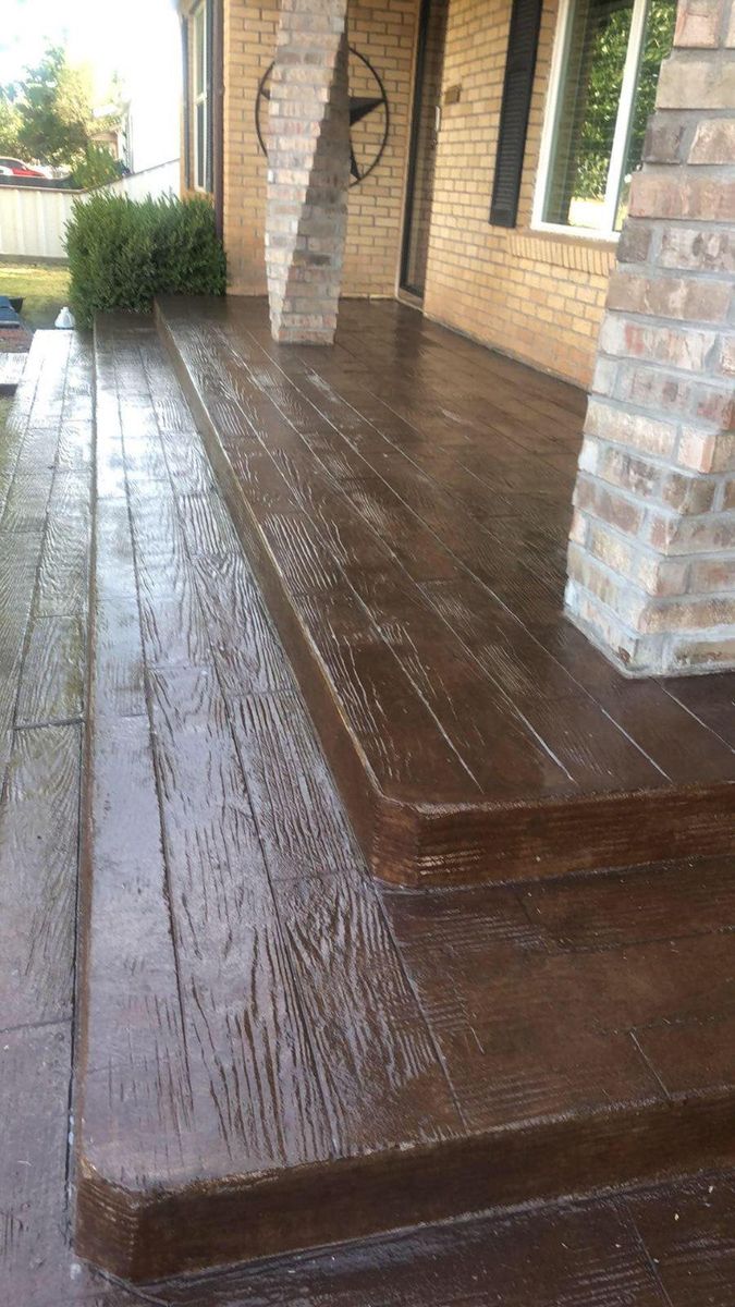 Patio Design & Installation for Preciado Concrete LLC in Colorado Springs, CO