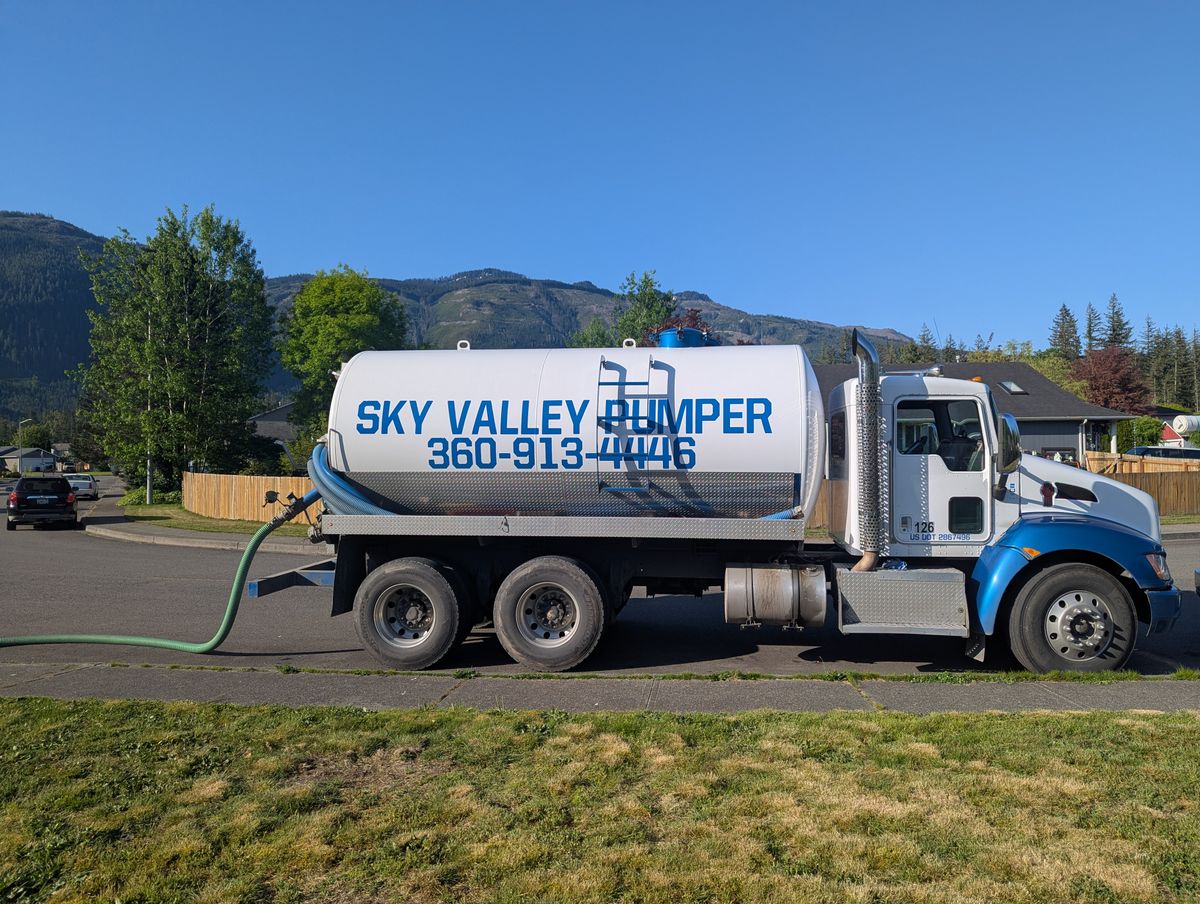 Septic Plumbing for Sky Valley Pumper INC in Sultan, WA