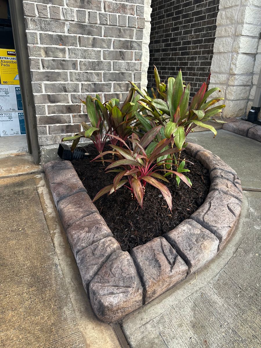 Landscaping for Texas Curb N Borders in Houston, TX