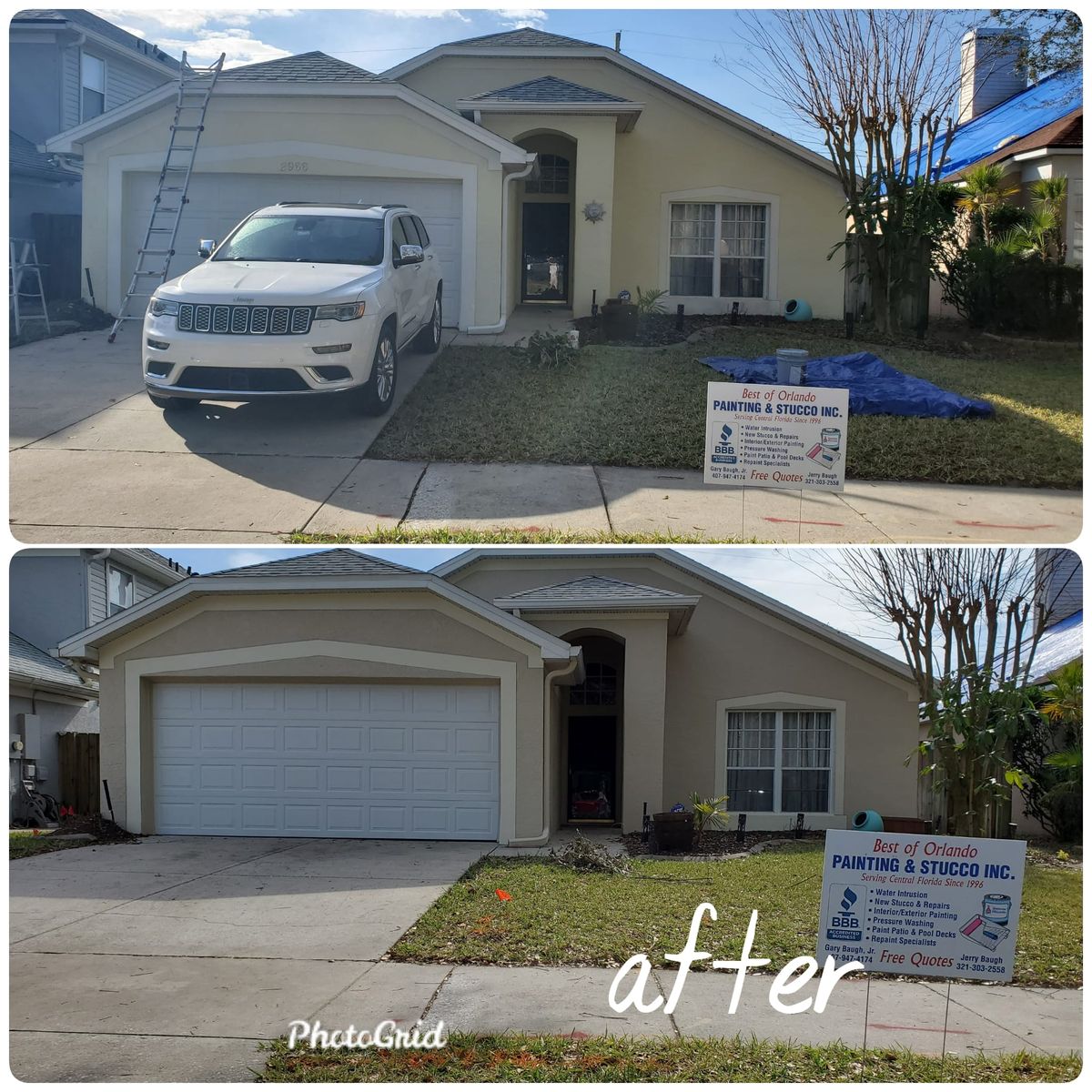 Exterior Painting for Best of Orlando Painting & Stucco Inc in Winter Garden, FL