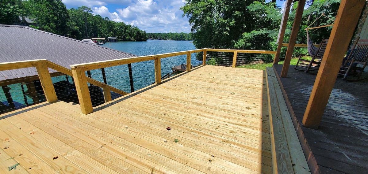 Deck & Patio Installation for Coosa Valley Fence and Deck in Sylacauga, AL