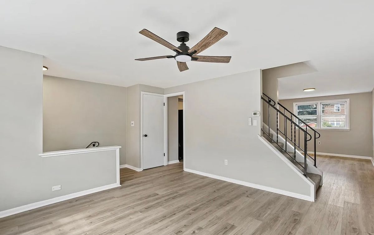 Flooring and custom trim for Chesapeake Solutions in Pasadena, MD