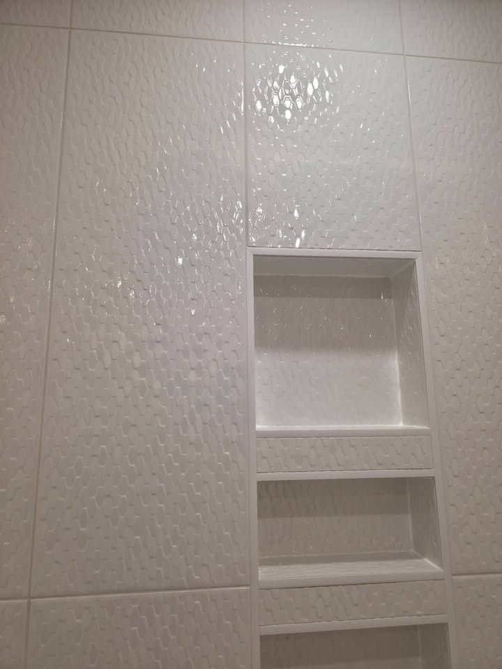 Bathroom Tiling Installation for Novo Tile Co. in Lillington, NC