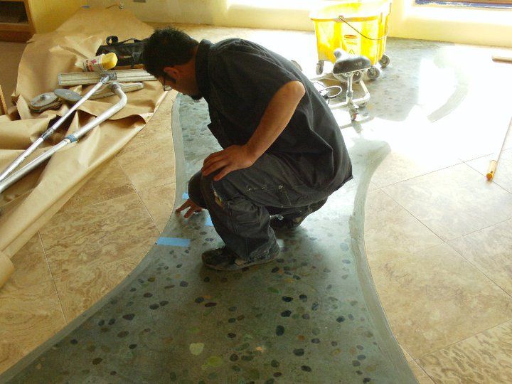 Polished Concrete for Not Just Concrete in Albuquerque, NM