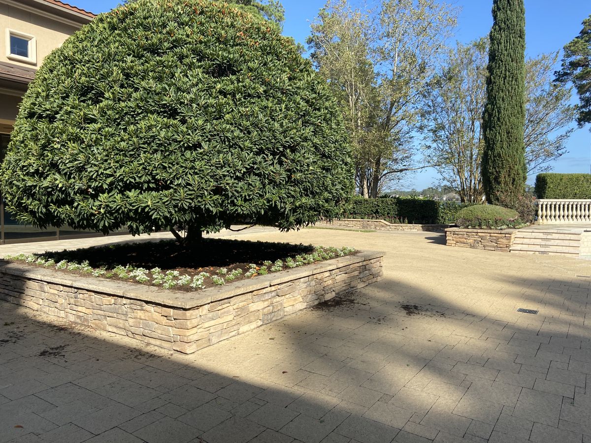 Hardscaping for Atlas Land Design in Creekside Park, TX