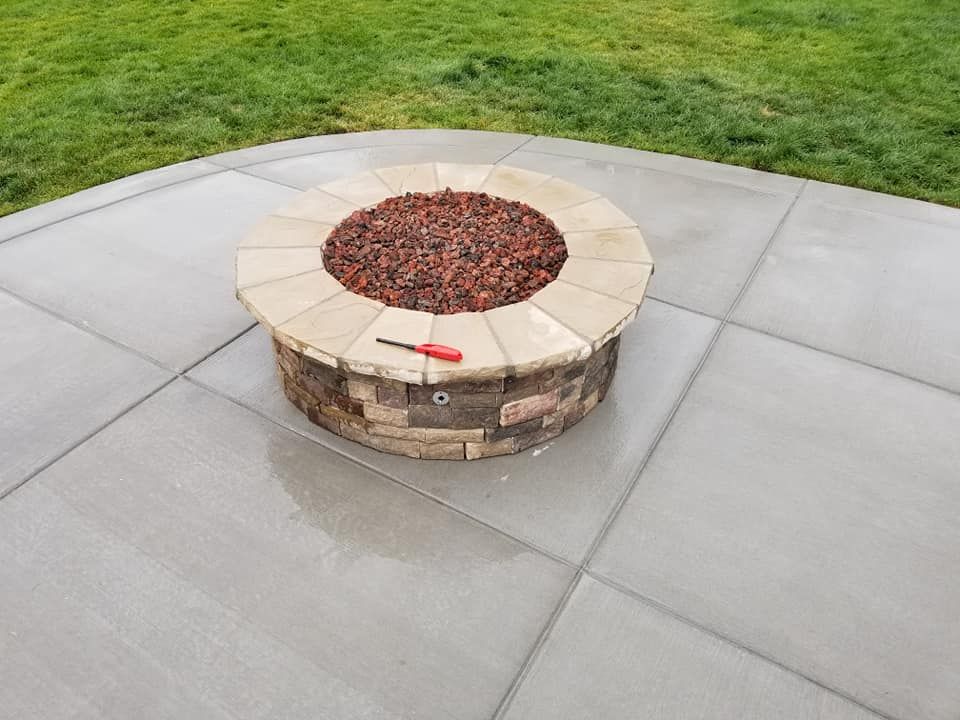 Patio Design & Installation for RT Custom Concrete LLC in Longmont, CO