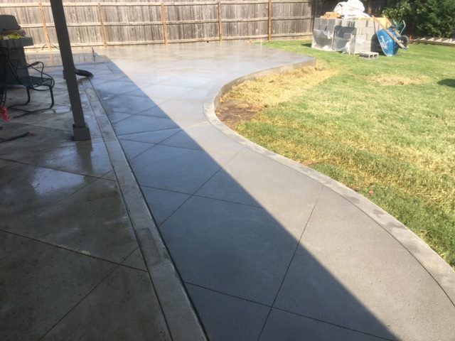 Patio Construction for Sol Co in Tulsa, OK