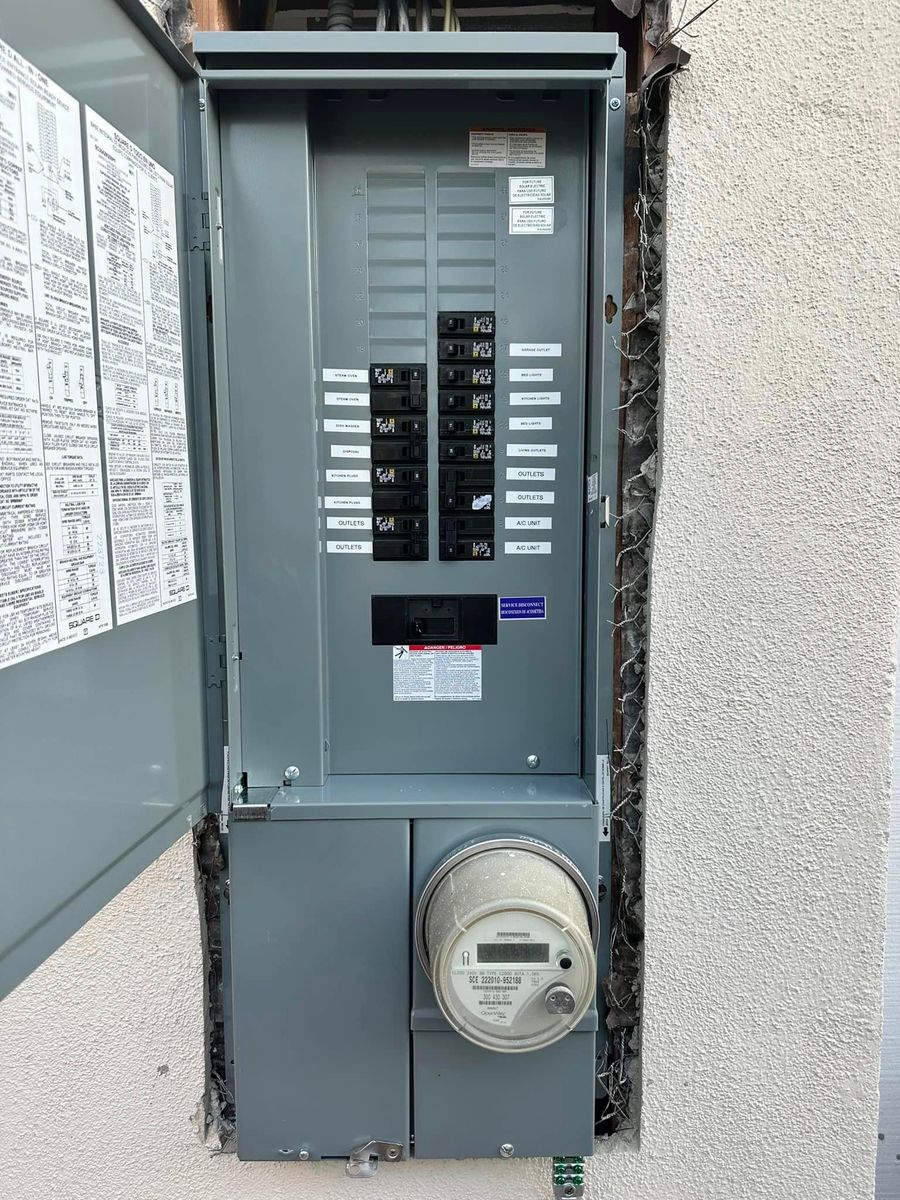 Electrical Panel Installation And Upgrades for All Thingz Electric in Aliso Viejo, CA