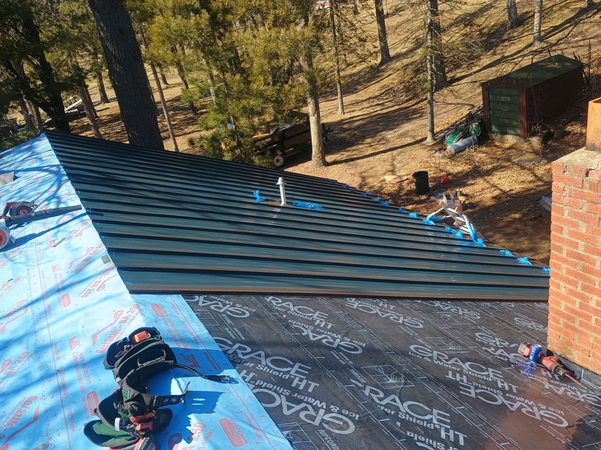 Metal Roofing Installation for Patriot Roofing Plus LLC in Pequot Lakes, MN