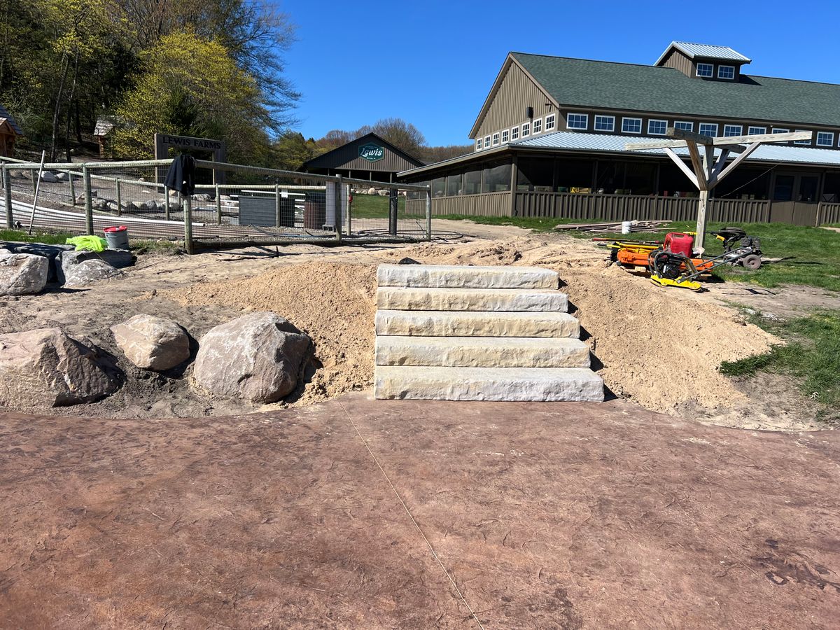 Hardscape Design & Construction for Greenscape Lawns in Montague, MI