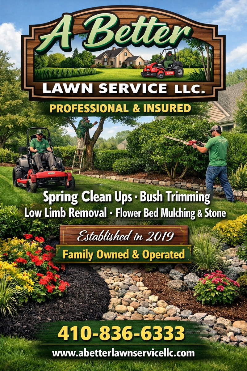 Mowing for A Better Lawn Service LLC in Bel Air, MD