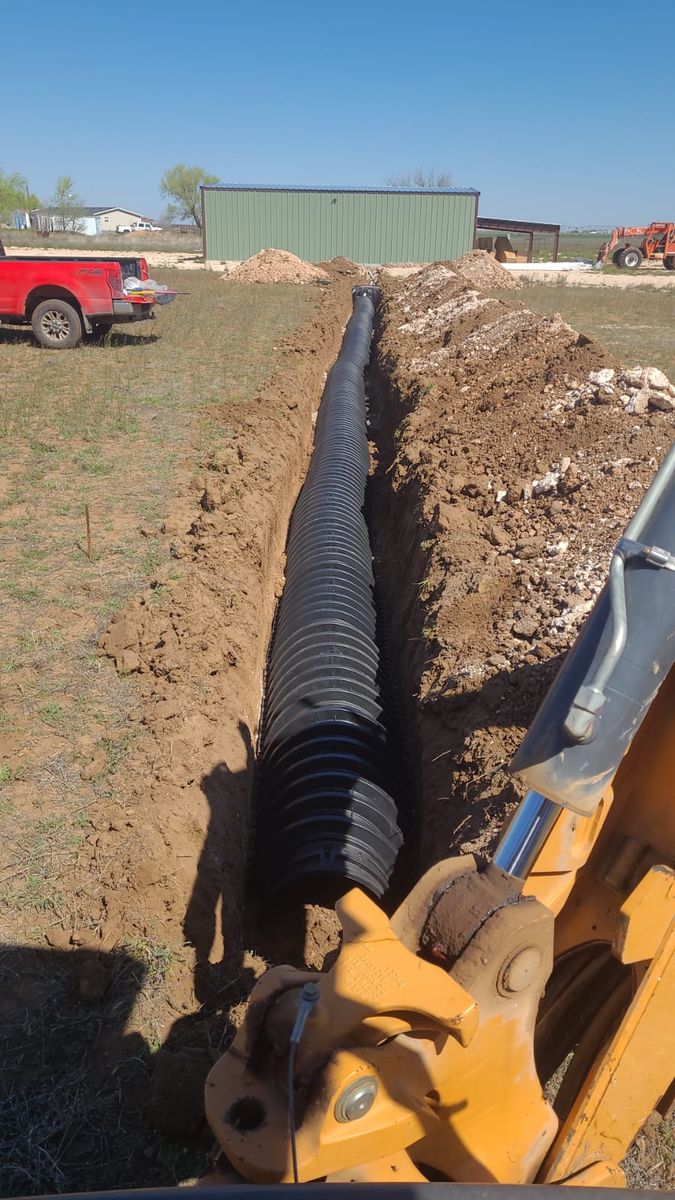 Septic Installations for Prairie Land Properties LLC in Lubbock, TX
