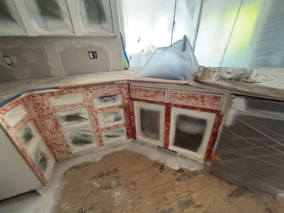 Kitchen and Cabinet Refinishing for AFP Painting LLC in Castle Rock, WA