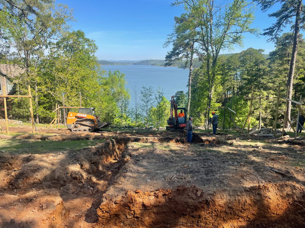 Foundation & concrete/hard surface for JUSTIN JACQUES LLC DBA DOUBLE J EXCAVATION in Nashville, AR