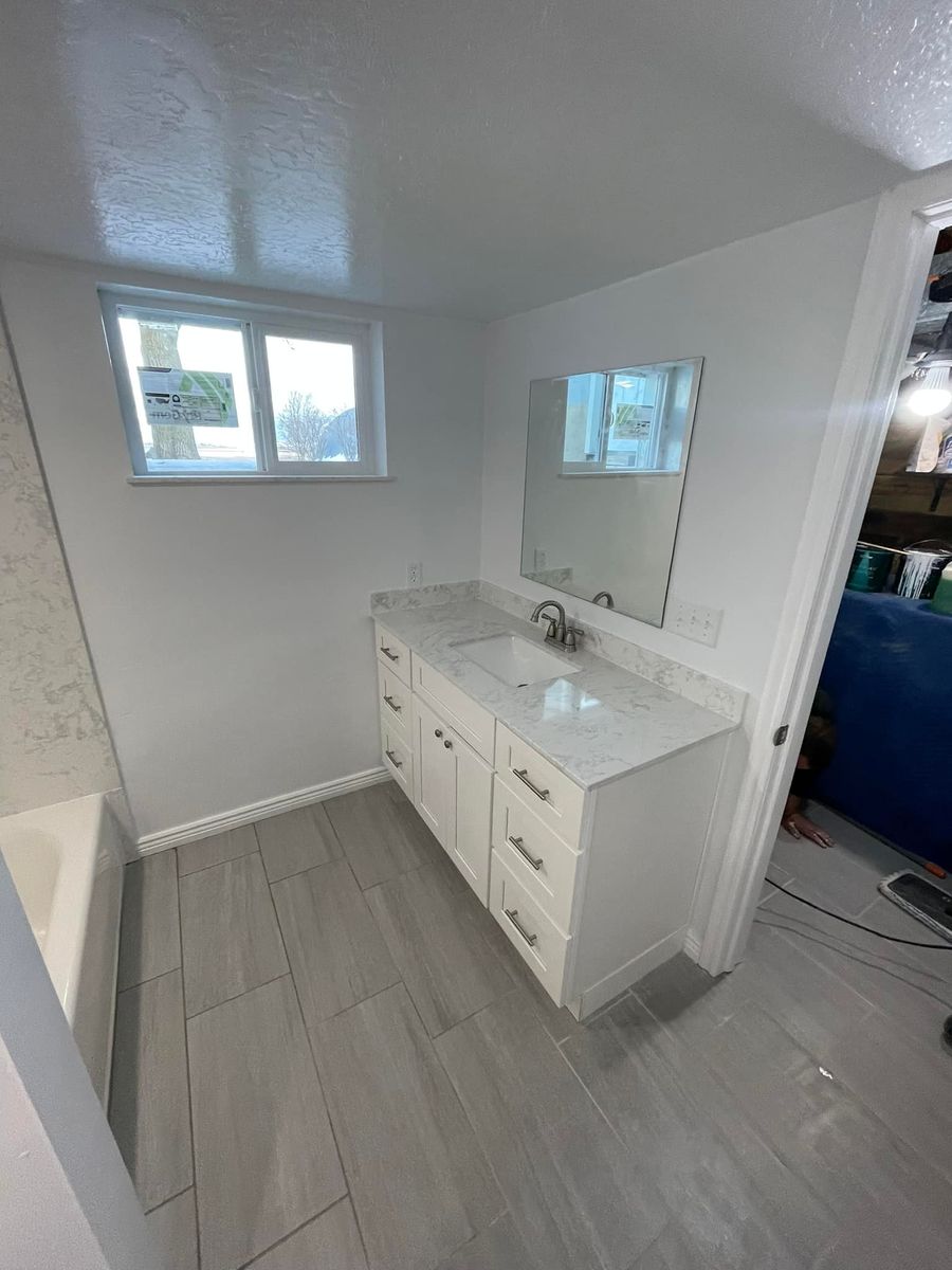 Vanities for AKP Construction in Elwood, UT