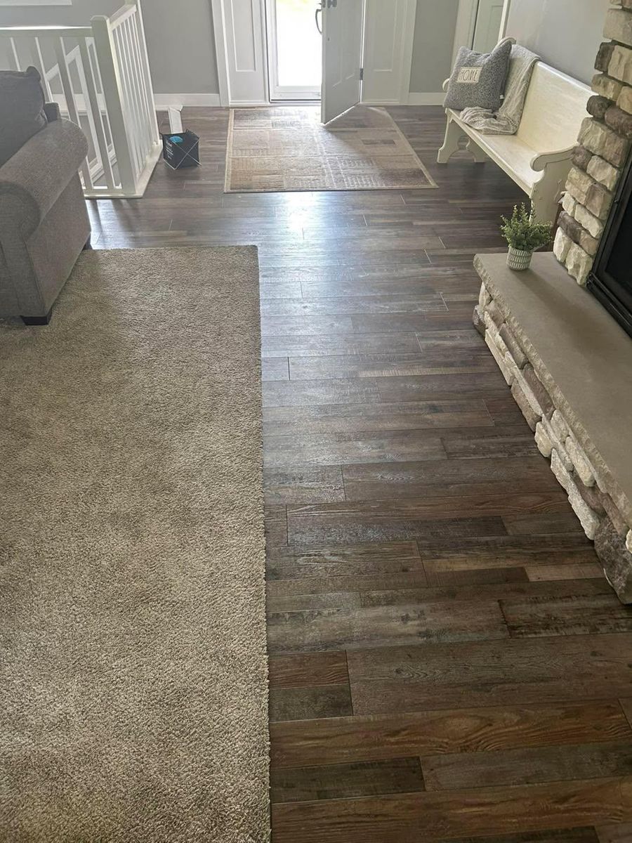 Flooring for Rivers Edge Tiling LLC in Brainerd, MN
