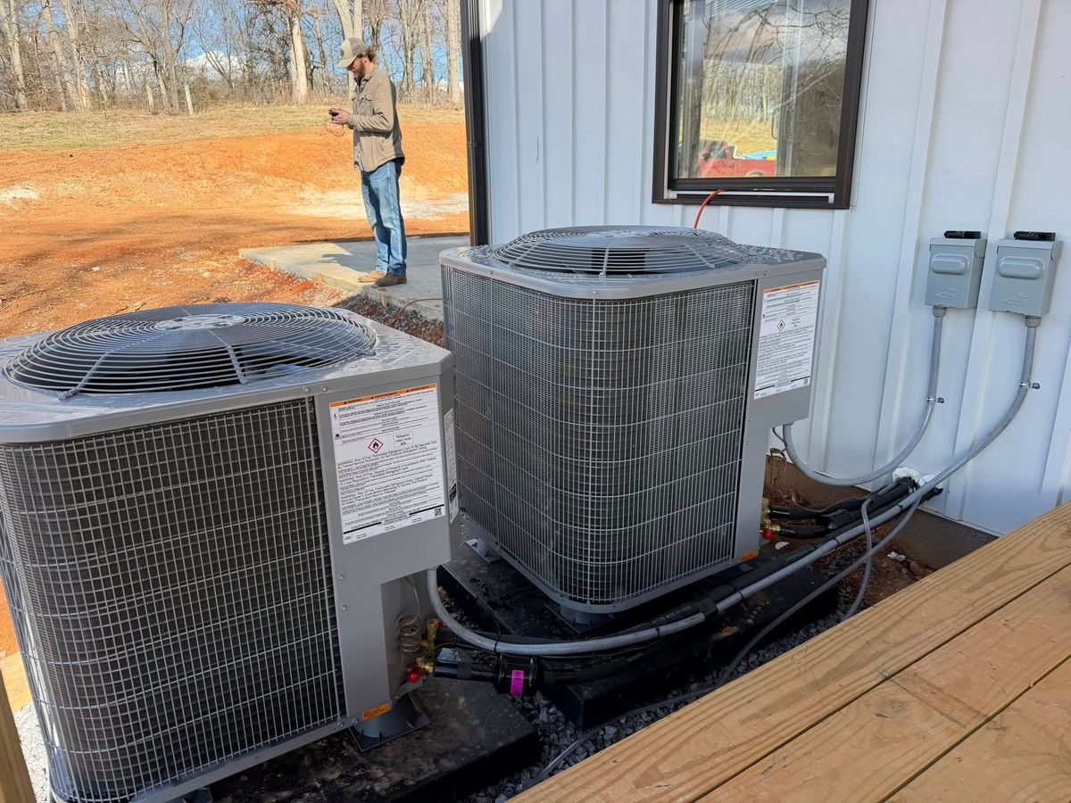 Residential HVAC Installation for Biddinger Heating & Cooling in Church Hill, TN