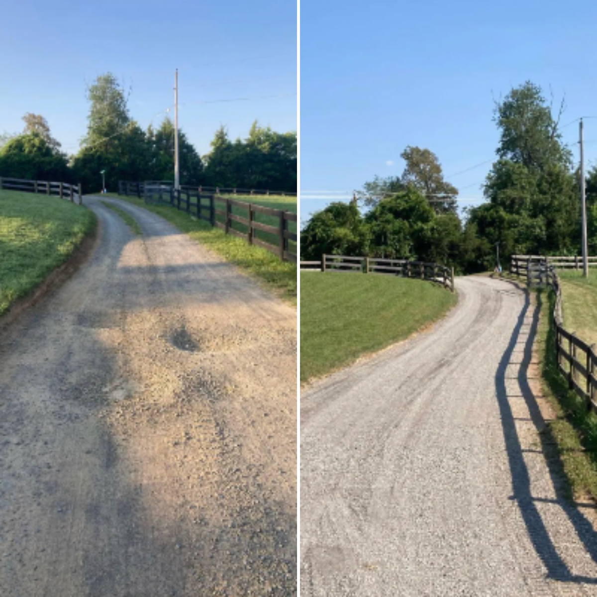 Driveway Regrading for 9999 Building and Renovation LLC in Warrenton, VA