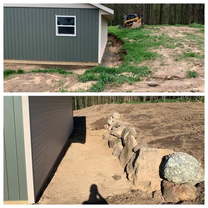Land Grading for Palmer Property Services in Middleville, MI