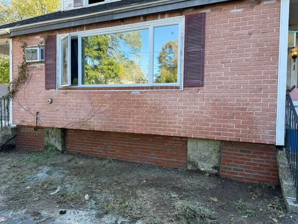 Brick work for Smythe’s Stonework & Masonry in Buxton, ME