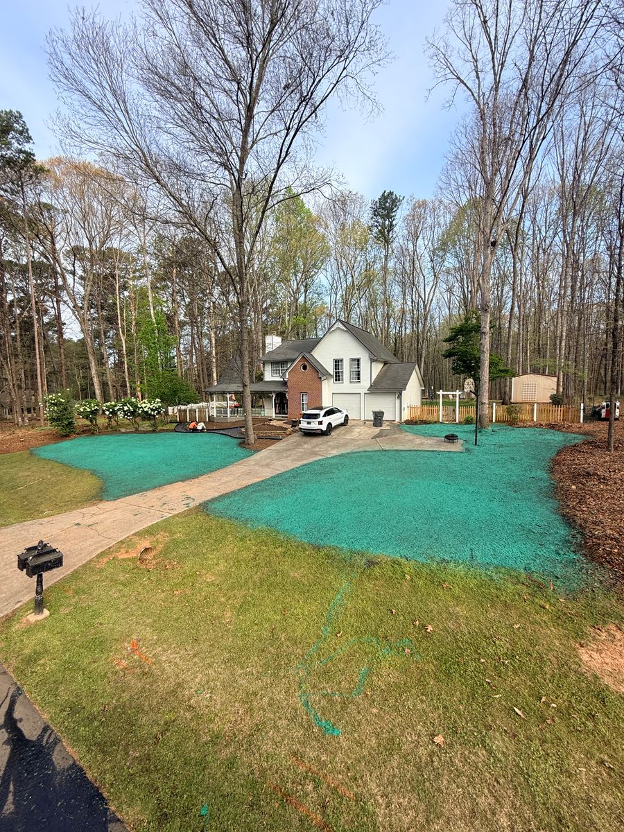 Hydroseeding for J&J Hauling and Outdoor LLC  in Fayetteville, GA