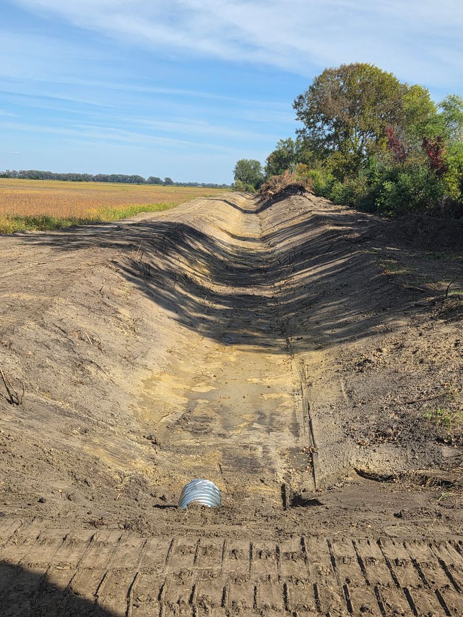Site Preparation for Matejcek Excavating in Breckenridge, MN