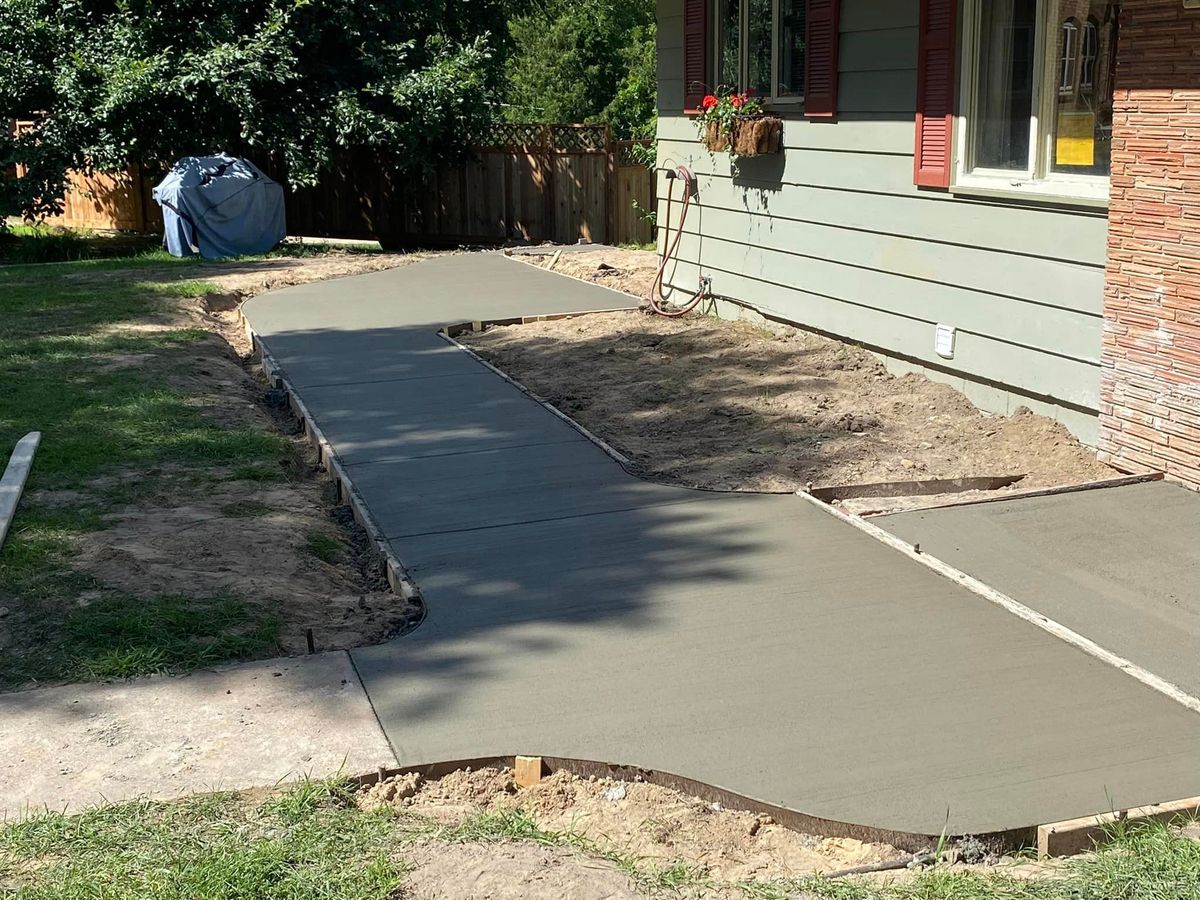 Sidewalk Installation for Mccoy Concrete Inc.  in Minneapolis, MN