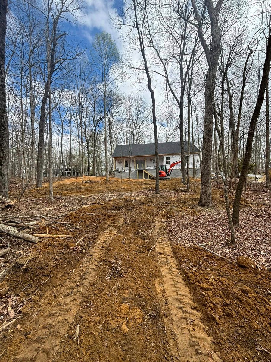 Land Clearing for TD Dirtworks in Tracy City, TN