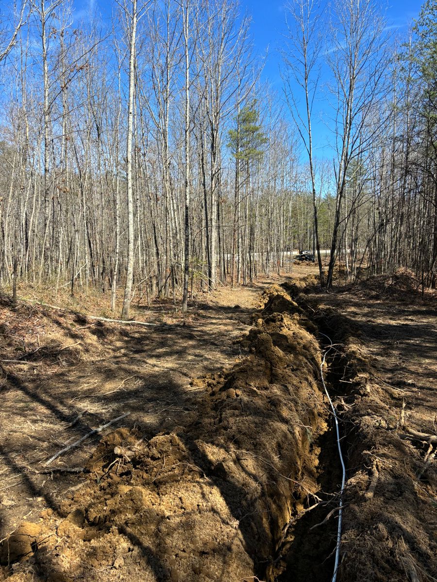 Excavation for TD Dirtworks in Tracy City, TN