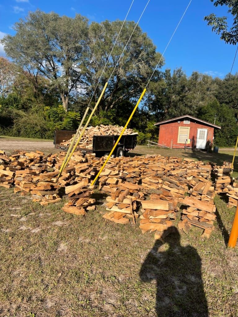 Firewood Sales for Daniel Hickey’s Tree Service in DeLand, FL