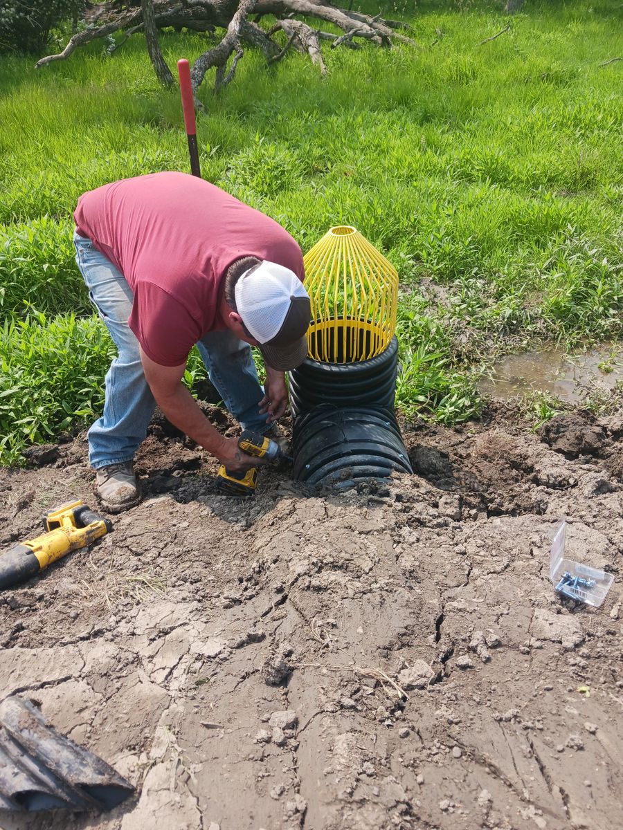 Septic Installation for GBA Earthmoving in Keota, IA