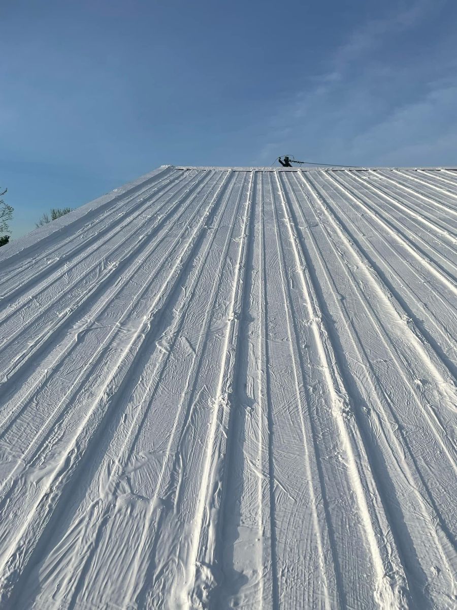Metal Roof Coating & Restoration for Rucker Roofing, LLC in Dayton, OH