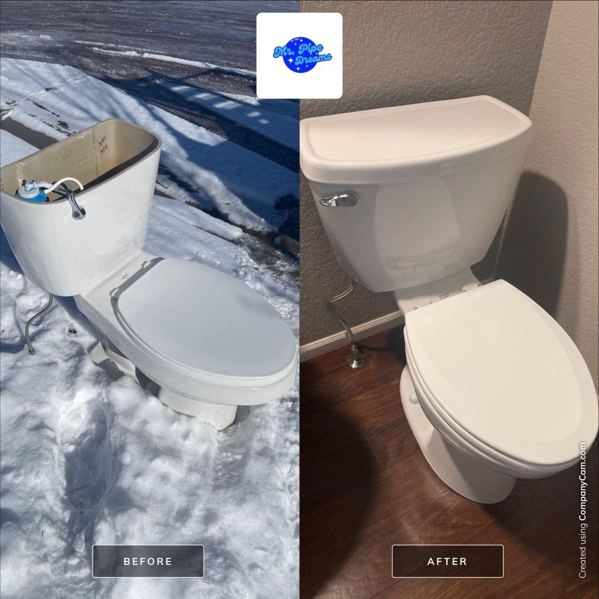Toilet Repairs and Installation for Mr. Pipe Dreams LLC in Colorado Springs, CO