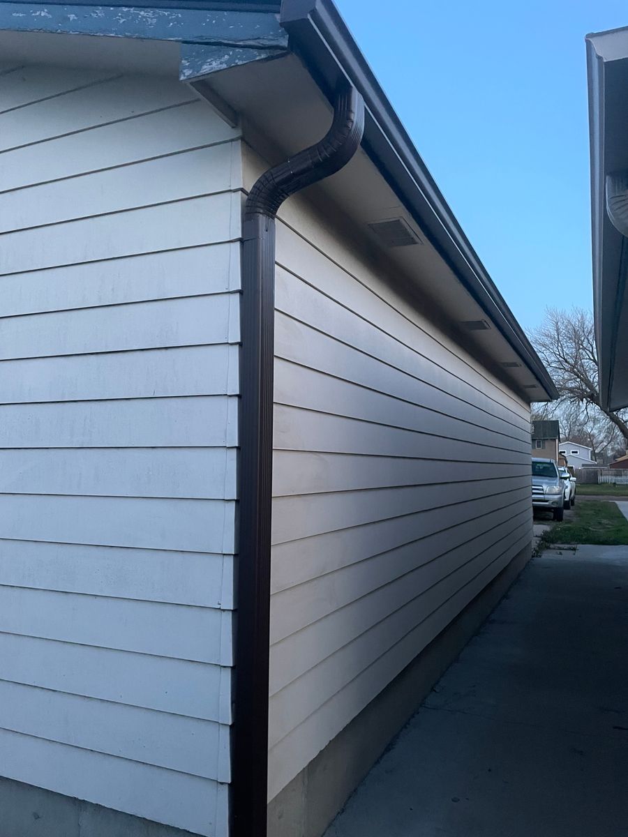 Gutter Guard Installation for The Gutter Man Seamless in Kearney, NE