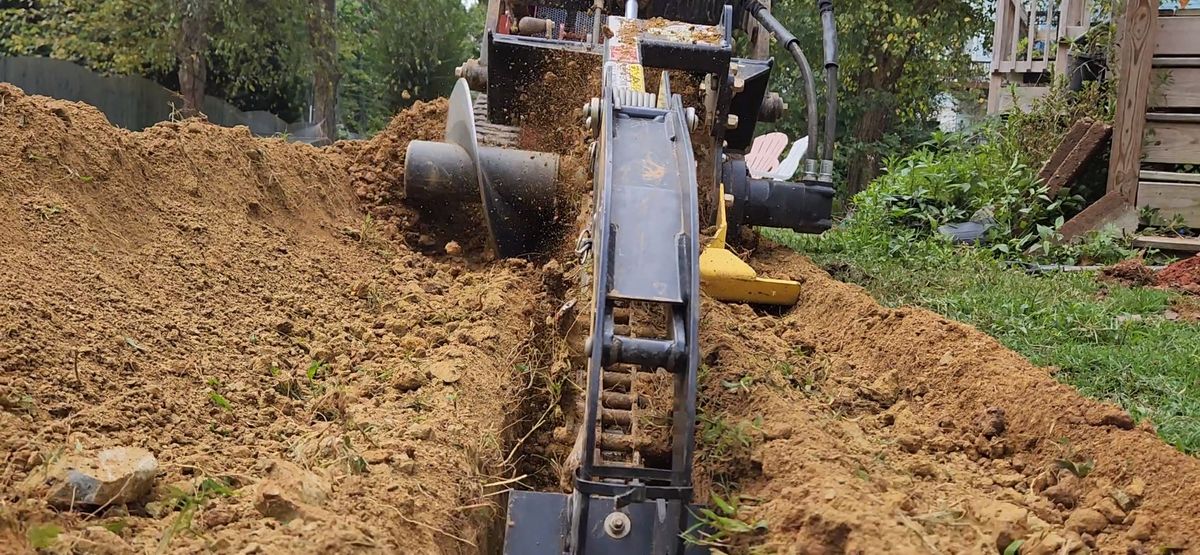Swale Contruction for Drain My lawn in Monroe, NC
