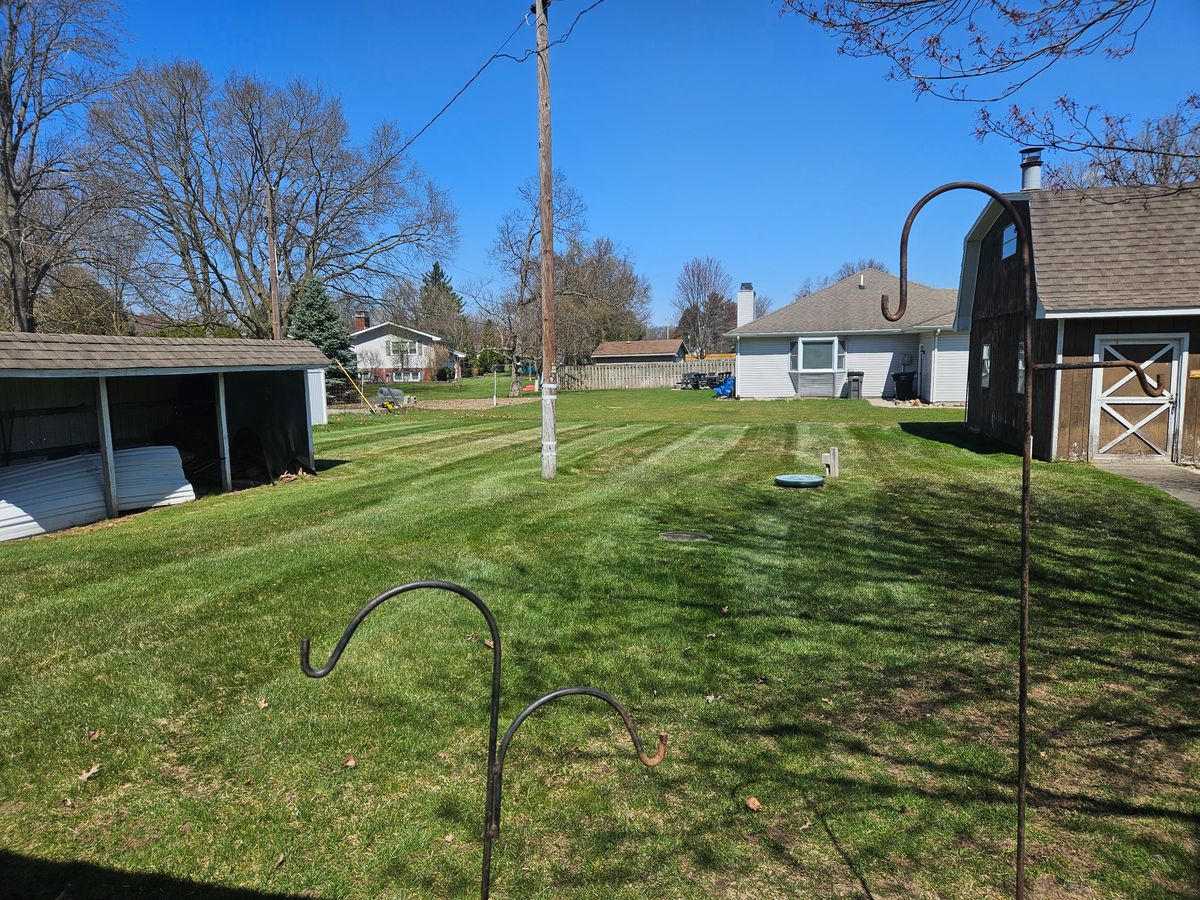 Mowing for Benny's Lawn Care in Elkhart, IN