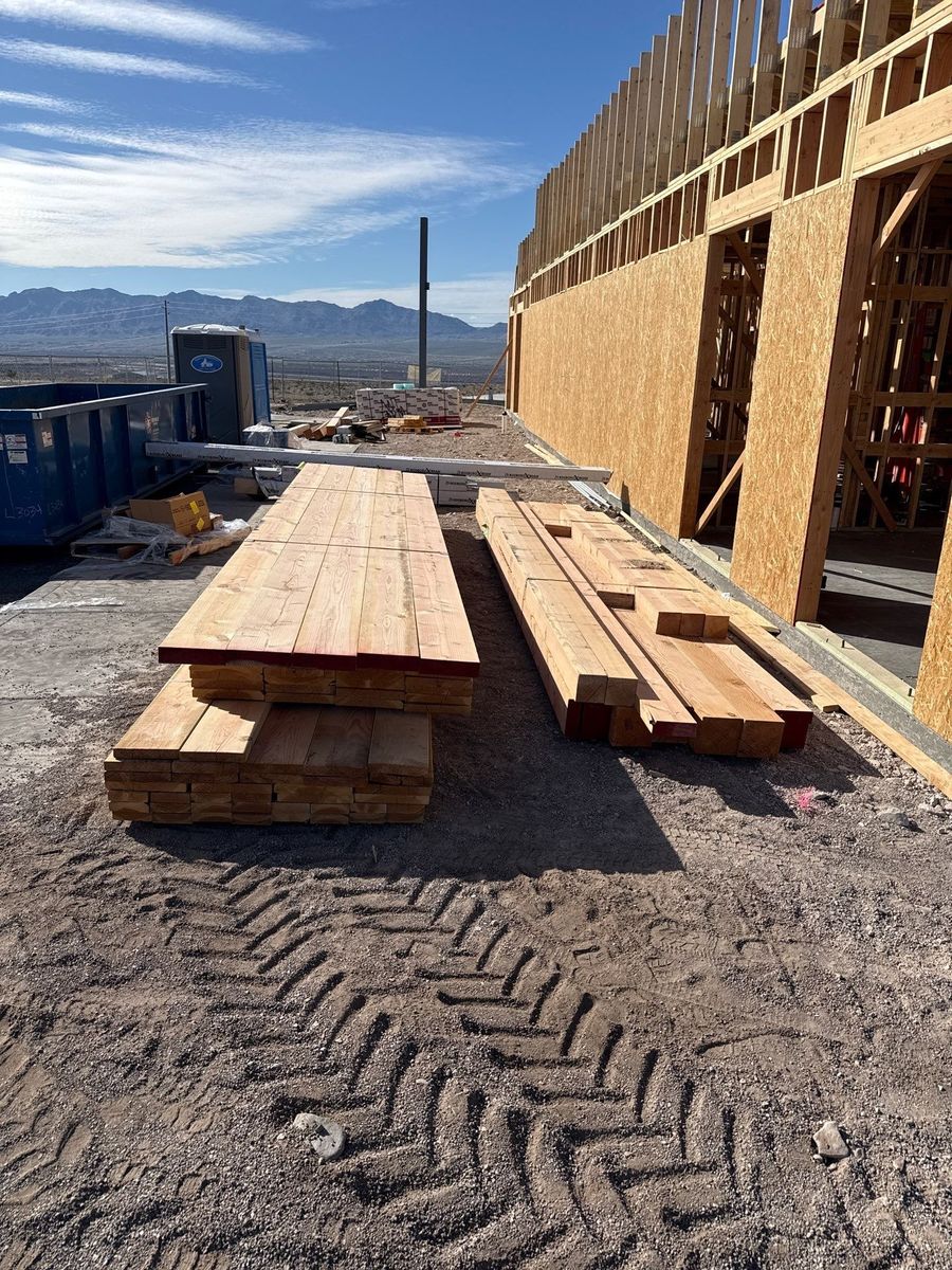 Framing for Ant Farm Construction in Kingman, AZ
