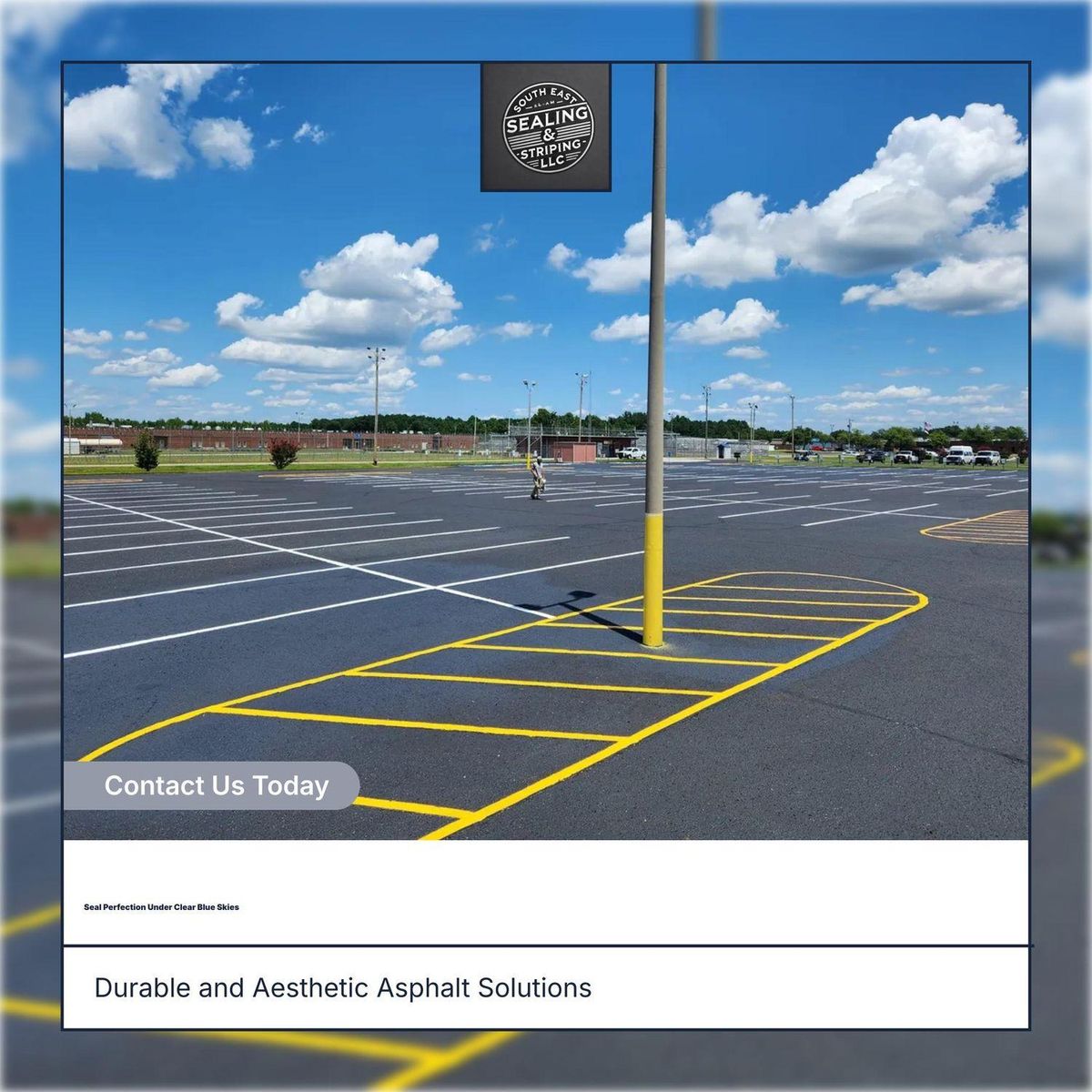 Commercial Work for Southeast Sealing & Striping in Bladenboro, NC