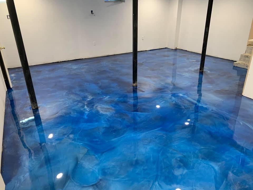 Epoxy Flooring for Mr. Mole's Painting in Bemidji, MN