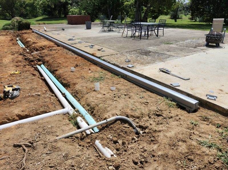 Trenching for TrottCo Excavation in Shelbyville, TN