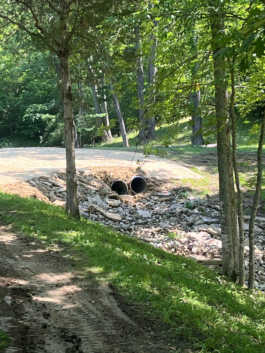 Trenching and Drainage for Procraft Excavation Services in New Richmond, OH