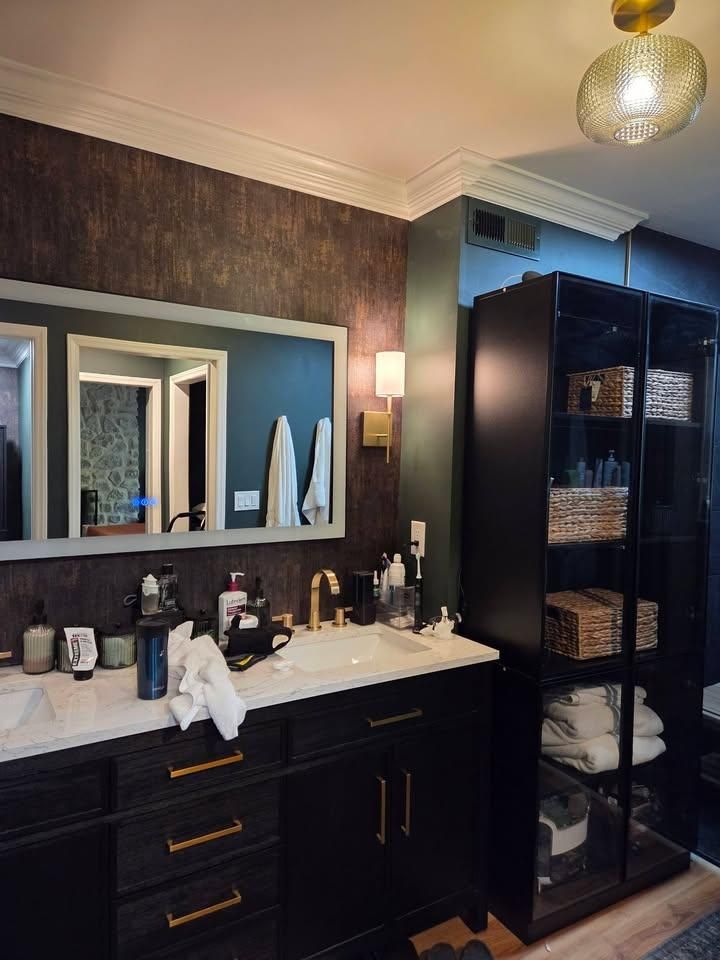 Cabinet/Vanity Installation for Son of a Journey Remodeling in Dallas, NC
