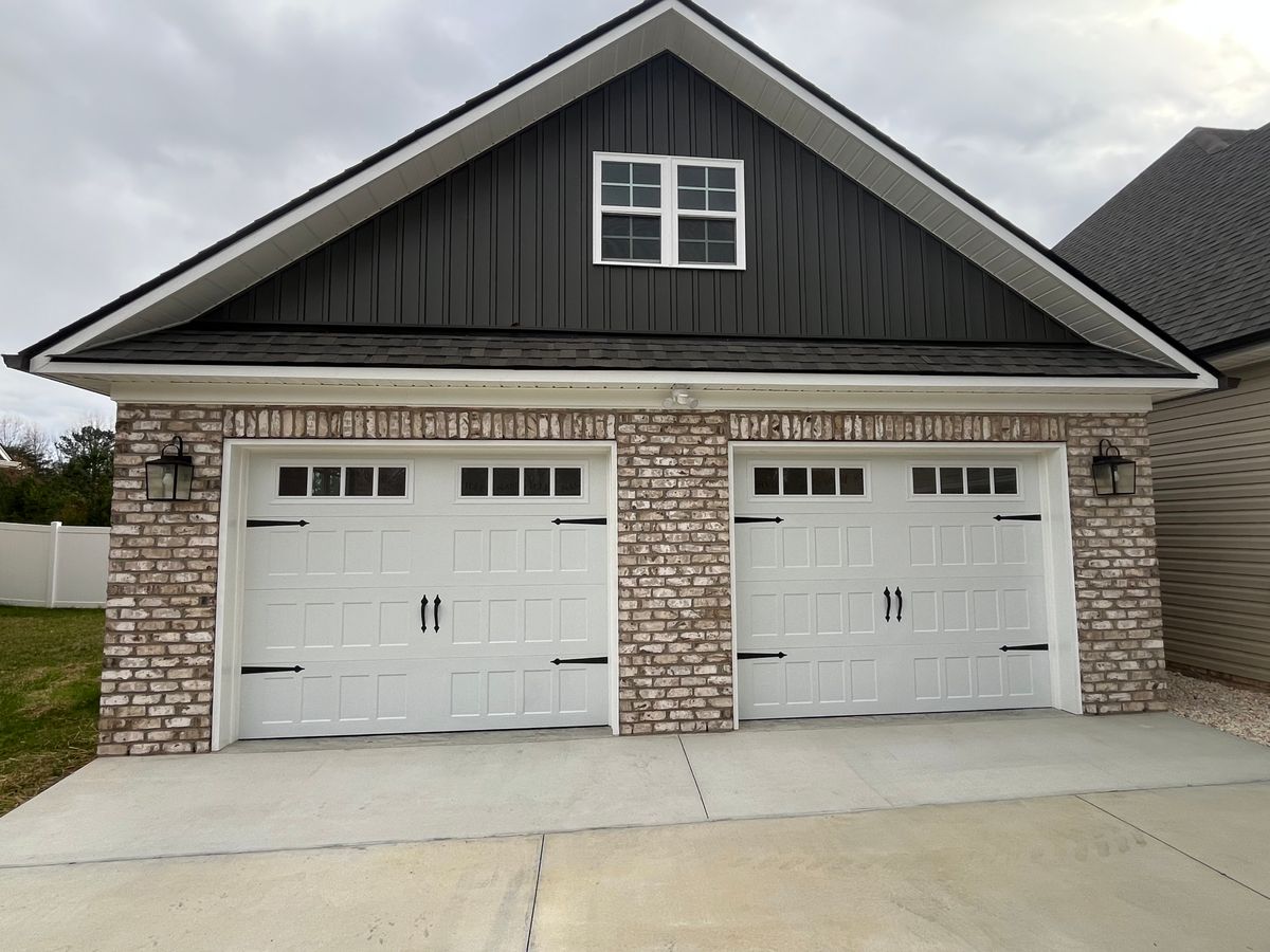 Garage Construction for Hughes Builders LLC in Greensboro, NC